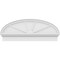 Ekena Millwork Elliptical 4 Spoke Architectural Grade PVC Combination Pediment, 44"W x 17-7/8"H x 2-3/4"P PEDPC044X180ELL04 - alternate 5